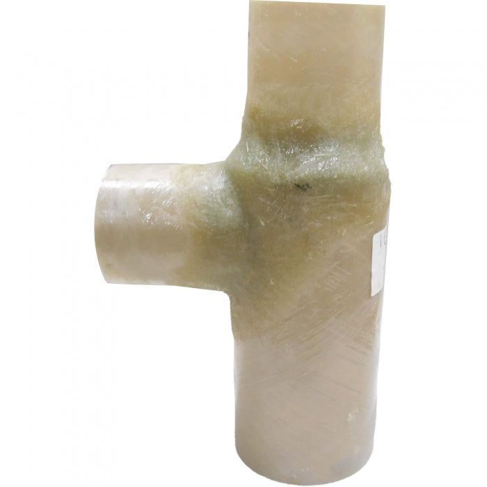 4" x 4" x 5" Fiberglass Standard T Fitting | Centek 200341 - MacombMarineParts.com