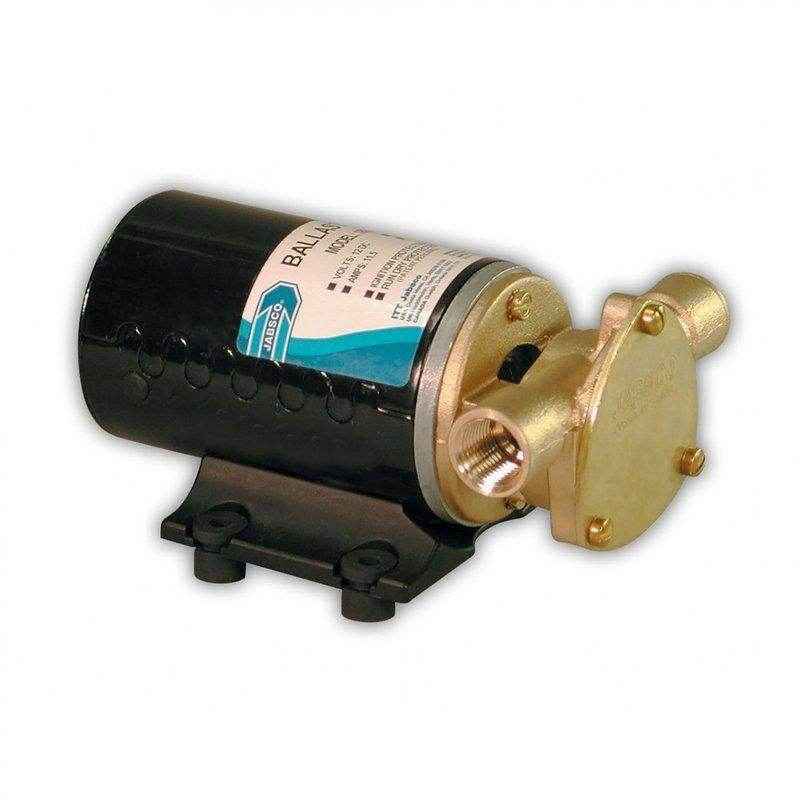 9 GPM 12 Volt Ballast Puppy Pump | Jabsco 18220 - 1127 - MacombMarineParts.com