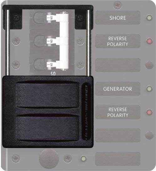 AC C-Series Toggle Circuit Breaker Lockout Slide | Blue Sea 4131