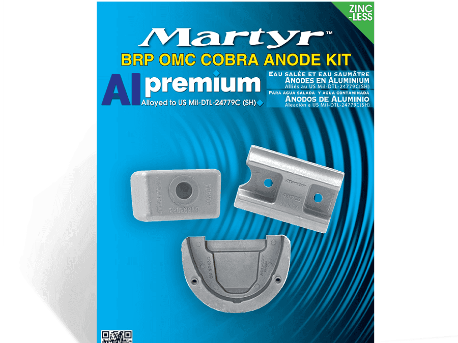 Bombardier Cobra Anodes Kit Aluminum | Martyr CMCOBRAKITA
