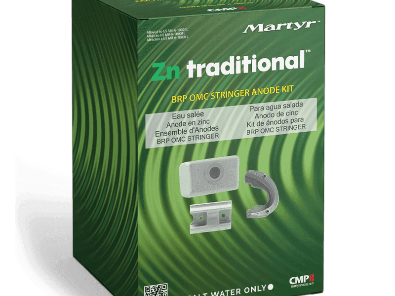 Bombardier Stringer Anodes Kit Zinc | Martyr CMSTRGERKITZ