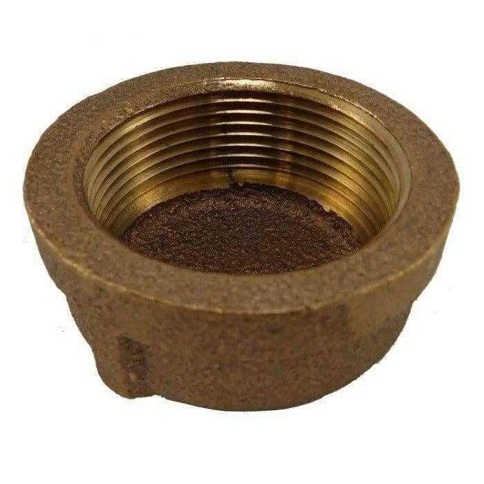 Bronze Pipe Cap Fitting - 3/4 inch | ACR Industries 44-474