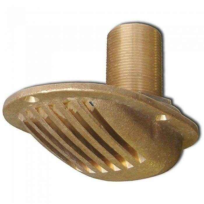 Buck Algonquin 1.25in. Bronze Intake Strainer Thru Hull 00Is125