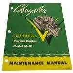 Chrysler Marine Service Manual Q81-770-7514