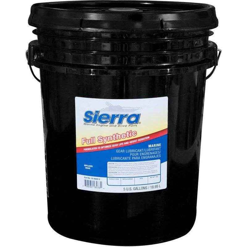 Full Synthetic Marine Gear Lube 5 Gallon | Sierra 18-9680-5