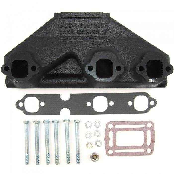 GM V6 Center Rise Exhaust Manifold | Barr 1-3857656
