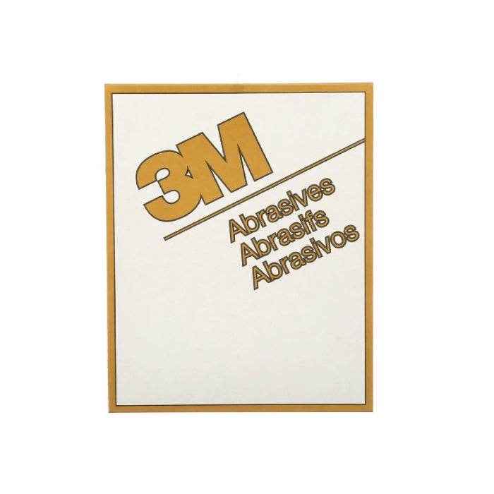 Gold P100 Sandpaper Sheet - 50 Pack | 3M 02548