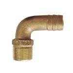 Groco 90 Degree Bronze Pipe To Hose Adapter Pthc-1250