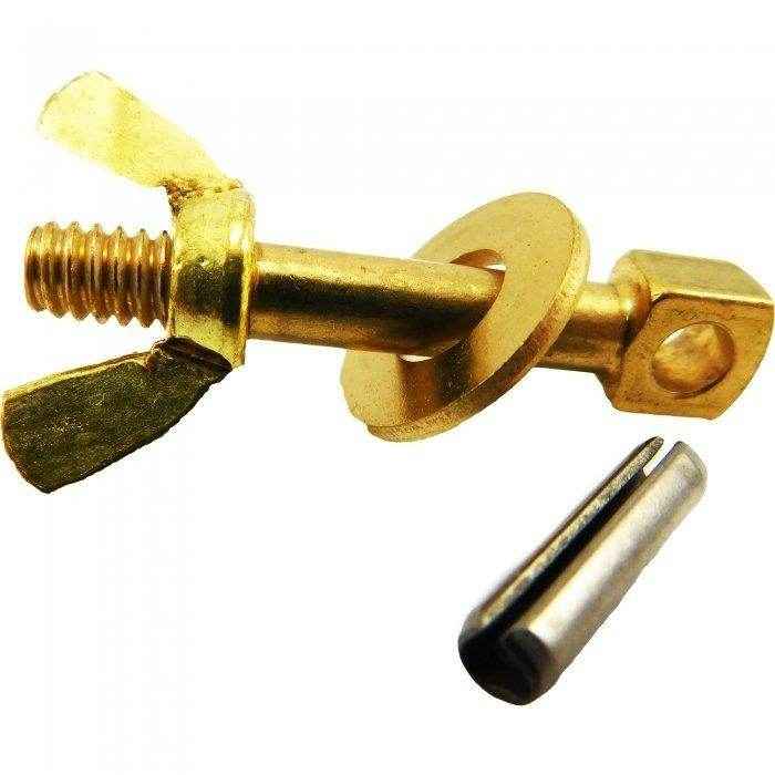 Hinged Bolt For Cover With Pin Nut And Washer | Perko 0493DP599L
