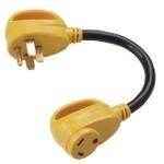 Marinco 50A Male Blade To 30A Female Blade Adapter 5030Arv