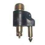 Moeller Marine 1/4In. Npt Brass Male Tank Connector 033470-10