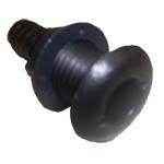 Omc 3/4 In. Black Plastic Thru Hull 504290