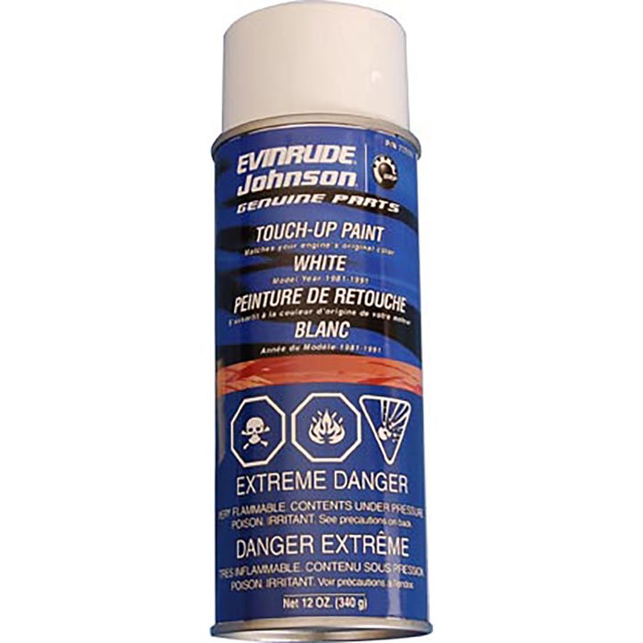 Spray Paint White Acrylic Outboard Base Coat 1981-1991 | BRP 0777171