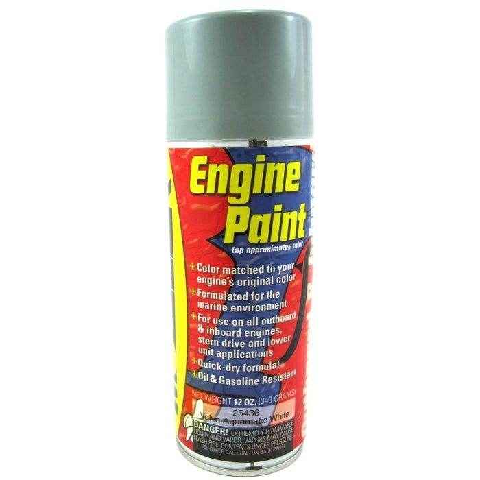 Spray Paint White Volvo Aquamatic | Moeller Marine Products 25436