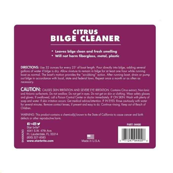 Super Orange Citrus Bilge Cleaner - Gallon | Star Brite 094400N