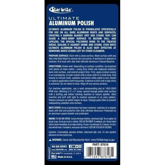 Ultimate Aluminum Polish with PTEF - 16 oz. | Star Brite 087616