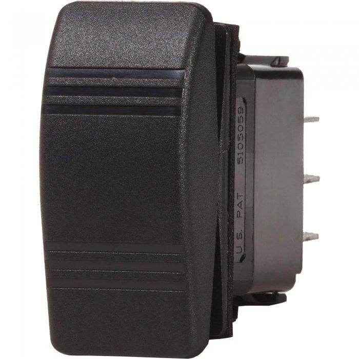 Water Resistant Black Contura Switch | Blue Sea 8292