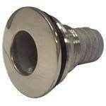 Whitecap Industries 1 1/2 In. Barb 316 SS Thru-Hull 6545