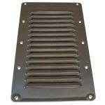 Whitecap Industries 304 SS Flat Louvered Ventilator S-1328