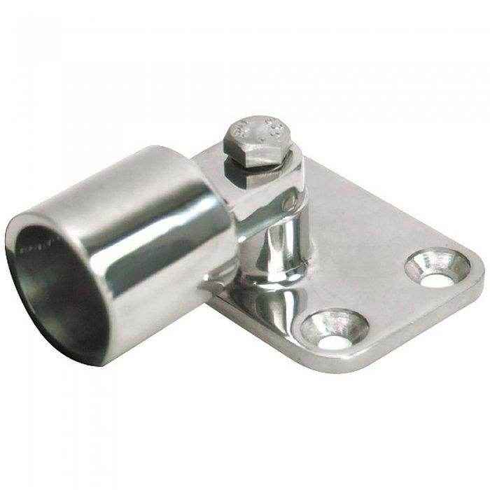 Whitecap Industries Heavy Duty Deck Hinge Plate 1in Tube 6214