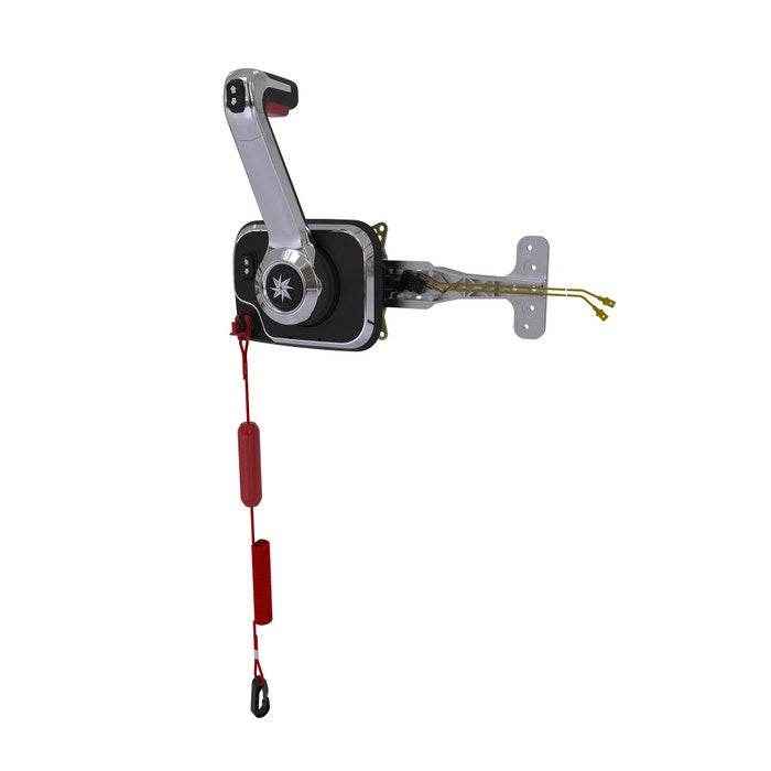 Xtreme Side-Mount Chrome Control with Engine Cut-Off, Tilt & Trim Switch | Dometic CHX8052P