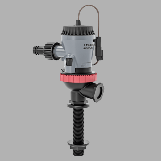 Aqua O2 Flex - Mount Aerator Pump, 500 gph | Johnson Pump 10 - 13642 - 01 - MacombMarineParts.com