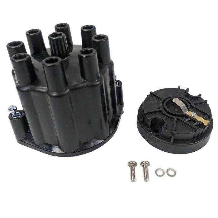 Distributor Cap & Rotor V8 Flame - Thrower Billet | Pertronix D600700 - MacombMarineParts.com