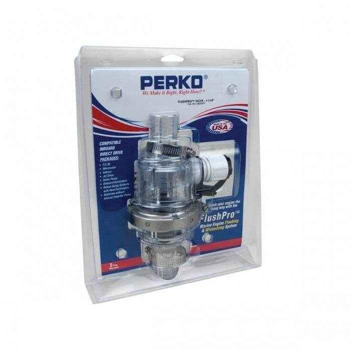 FlushPro Engine Flushing Valve 1 1/4 in. | Perko 0456DP7 - MacombMarineParts.com
