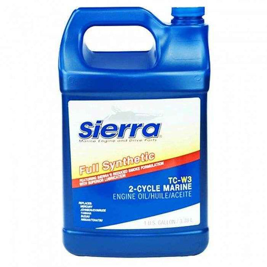 Full Synthetic 2 - Cycle Engine Oil 1 Gallon TC - W3 | Sierra 18 - 9540 - 3 - MacombMarineParts.com