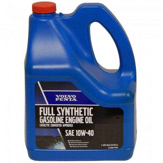 Full Synthetic Engine Oil 1 Gallon 10W - 40 | Volvo Penta 21681795 - MacombMarineParts.com