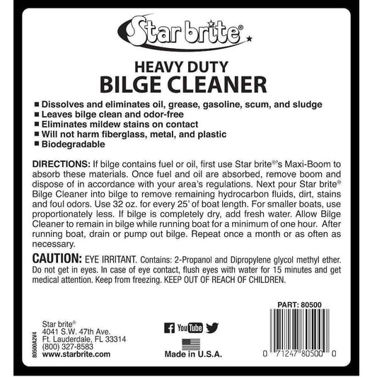 Heavy Duty Bilge Cleaner - 1 Gallon | Star Brite 080500N - MacombMarineParts.com