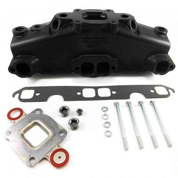 Mercruiser V8 Dry Joint Exhaust Manifold | Barr Marine MC - 1 - 865735 - MacombMarineParts.com