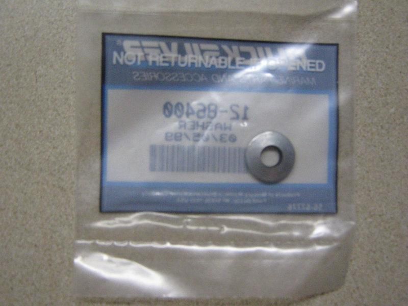 Mercury Air Silencer Seal Washer 12-86400