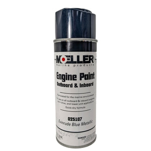 Spray Paint Engine Evinrude Blue Metallic | Moeller Marine 025107