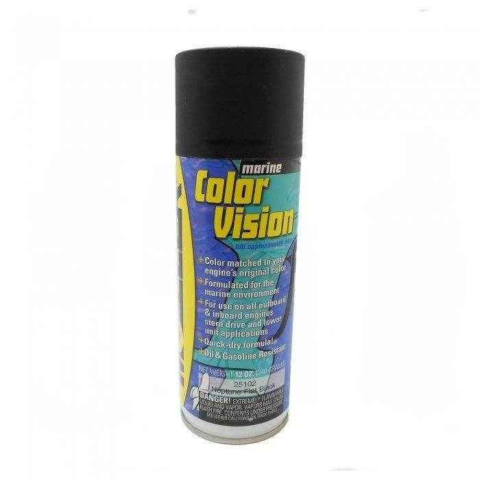 Moeller Color Vision Neptune Flat Black Paint 025102 - MacombMarineParts.com