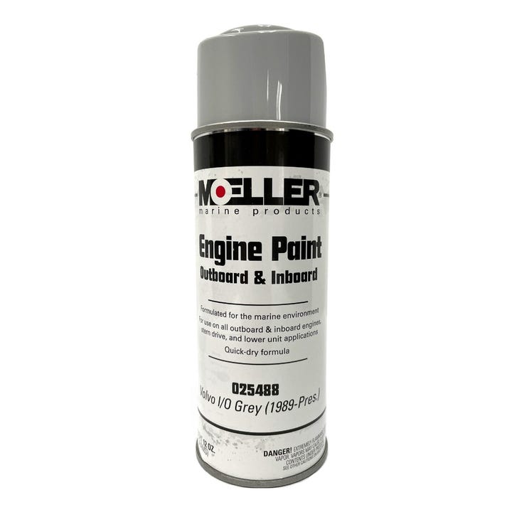 Moeller Marine Products Volvo Penta Grey Spray Paint 025488 - MacombMarineParts.com