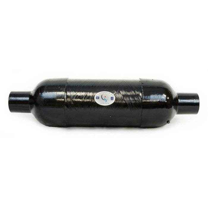 Muffler Vernatone Round 5 inch Inlet/Outlet | Centek 1000108 - MacombMarineParts.com