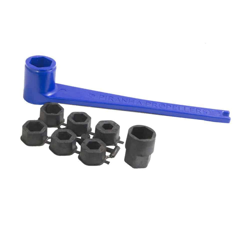 Piranha Propellers Performance Kit B-Series 3-Blade-MacombMarineParts.com