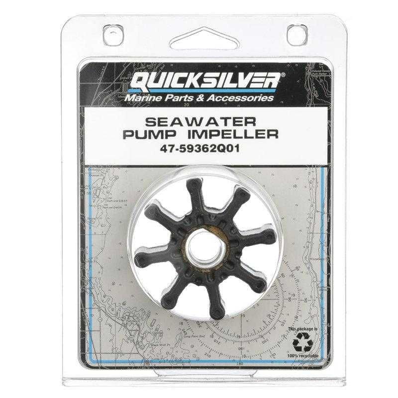 QuickSilver Sea Water Pump Impeller 59362Q01