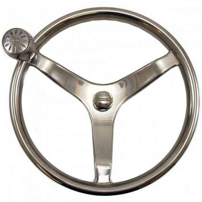 Steering Wheel 13.5 inch with Welded Nut | Lewmar 89700820 - MacombMarineParts.com