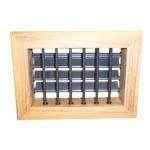 Supply Grille 8 X 4 Teak 4 Way | MSI VHT8X4 - MacombMarineParts.com