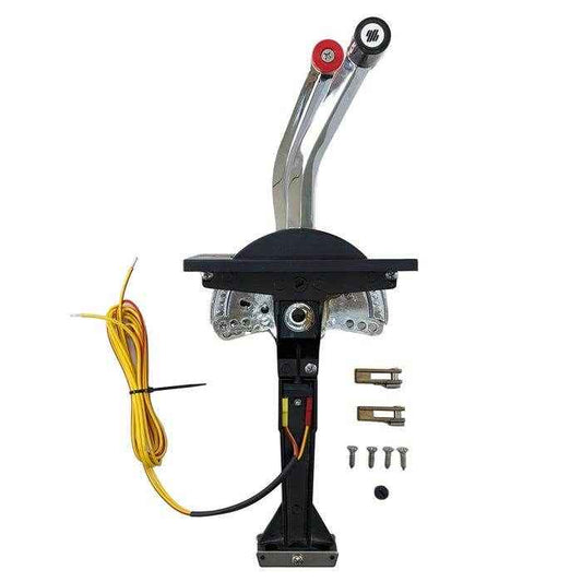 Twin Lever Single Action Top Mount Mechanical Engine Control | UFLEX USA B46 - MacombMarineParts.com