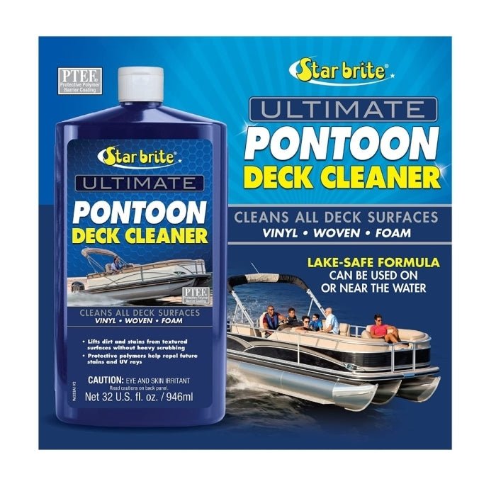 Ultimate Pontoon Boat Deck Cleaner, 32 ounce | Star Brite 096332 - MacombMarineParts.com