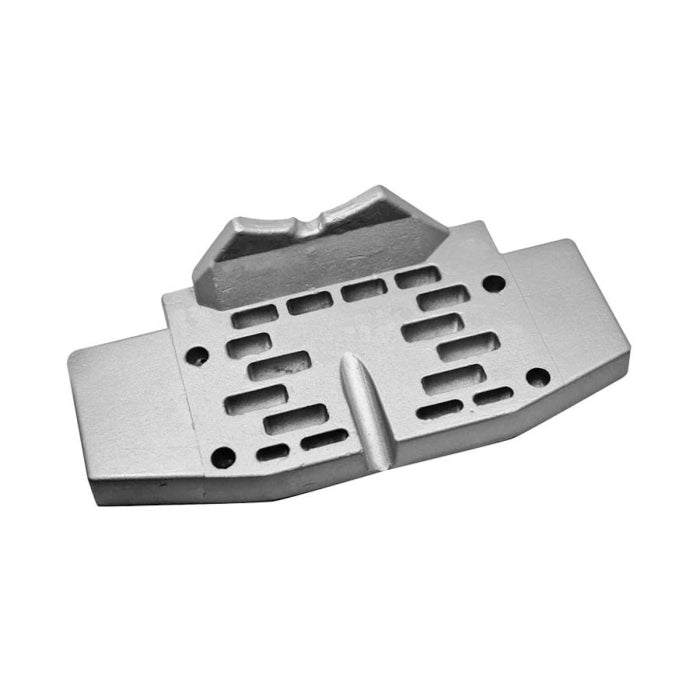 Bombardier Waffle Block Anode Aluminum | Martyr CM982277A - MacombMarineParts.com