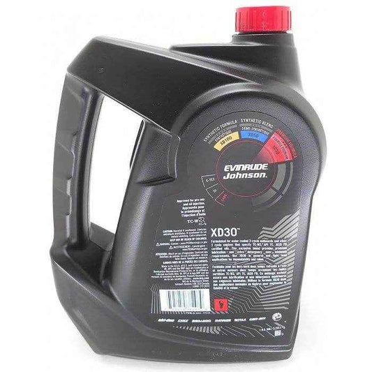 XD30 2 - Cycle Premium Outboard Oil Gallon | BRP 0779725 - MacombMarineParts.com