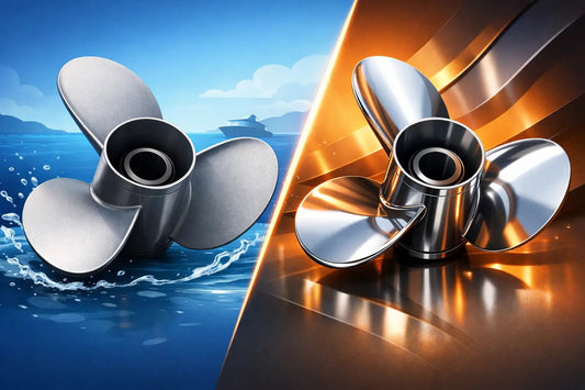 Aluminum vs Stainless Propellers