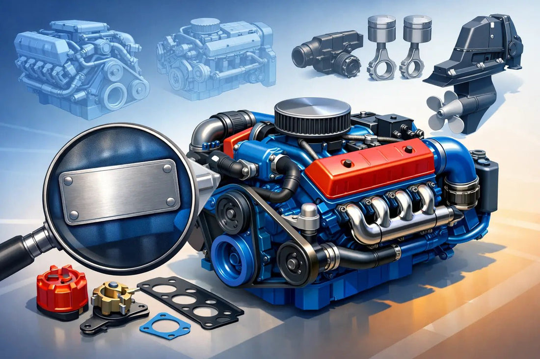 Crusader Engine Serial Guide for Parts ID