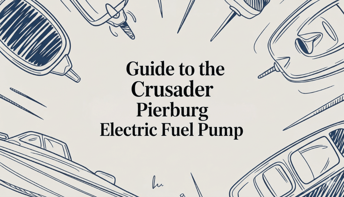 Crusader Pierburg Electric Fuel Pump Guide | Macomb Marine Parts - MacombMarineParts.com