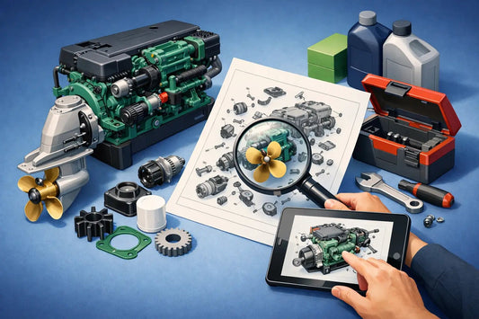 How to Use a Volvo Penta Parts Diagram