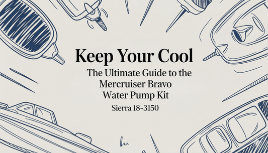 Keep Your Cool: The Ultimate Guide to the Mercruiser Bravo Water Pump Kit | Sierra 18-3150 - MacombMarineParts.com